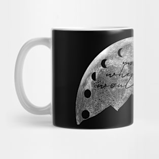 Mountains, Moon Phases On The Moon, MOONCHASING Mug